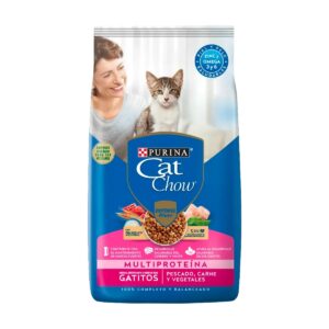CAT CHOW | GATITOS - PESCADO, CARNE Y VEGETALES