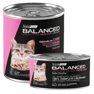 VITAL BALANCED | BALANCED SOUFFLE DE MERLUZA GATO CACHORRO