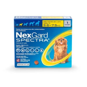 SPECTRA NEXGARD PERRO DE 3,6 A 7,5KG