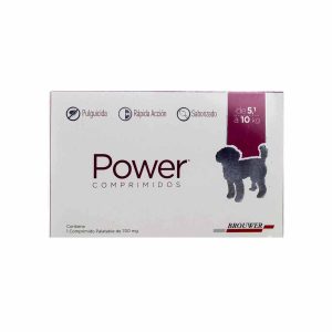 POWER COMPRIMIDOS GATO Y PERRO DE 5 A 10KG