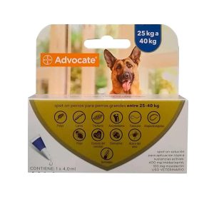 ADVOCATE CANINO DE 25 A 40KG