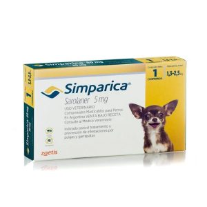 SIMPARICA PERRO DE 1,3 A 2,5KG
