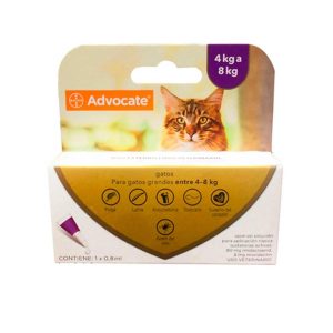 ADVOCATE FELINO DE 4 A 8KG