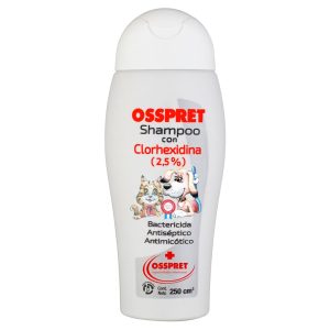 OSSPRET | SHAMPOO CLORHEXIDINA 2.5%.