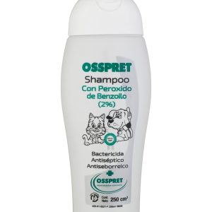 OSSPRET | SHAMPOO PEROX. DE BENZOLIO 2%.